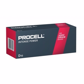 Duracell Procell INTENSE LR20 / D Alkaline batterier (10 stk.)